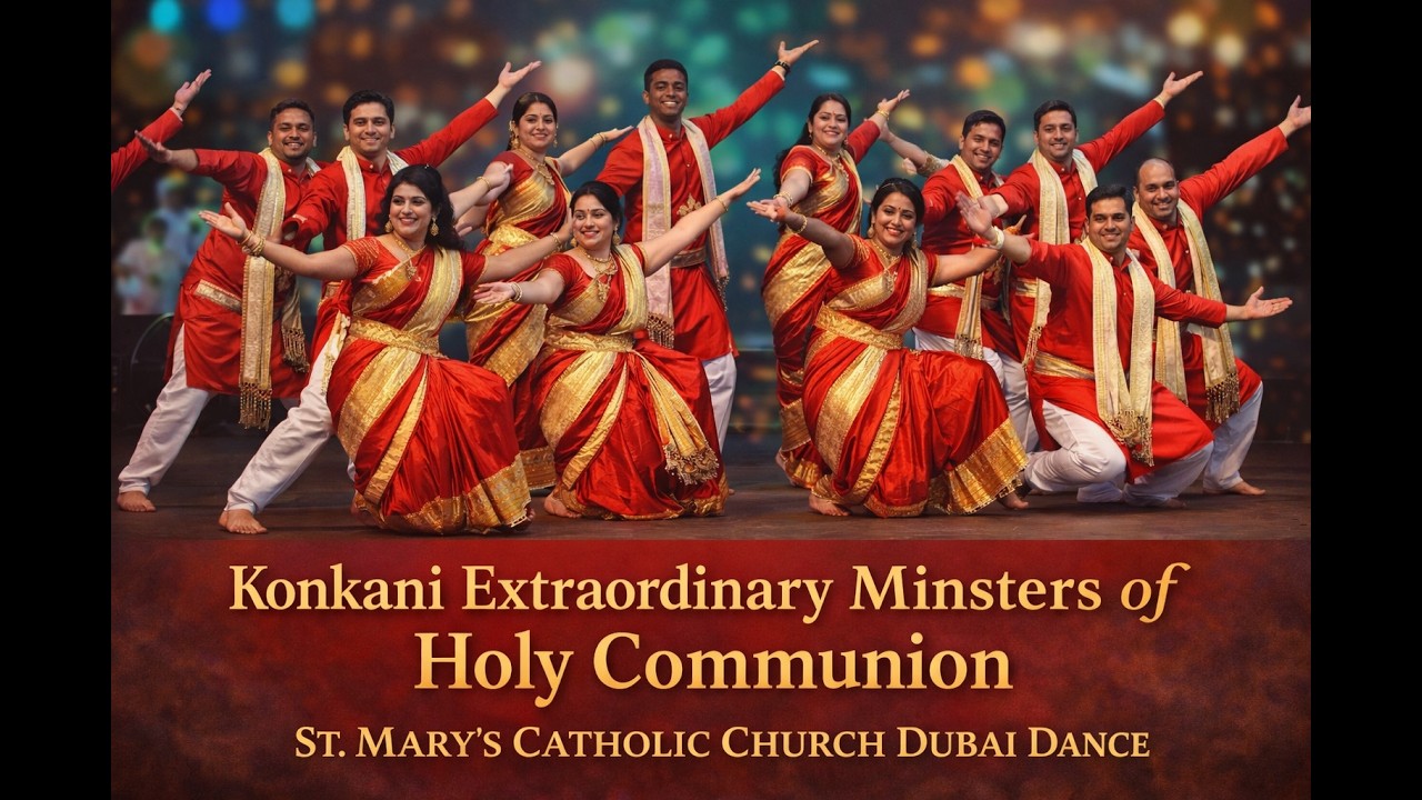 Eucharistic Ministers Dance performance during Family fest  2026, Dubai 