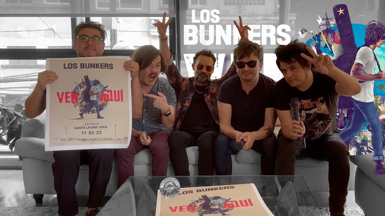 La primera entrevista de Los Bunkers en su retorno a los escenarios
