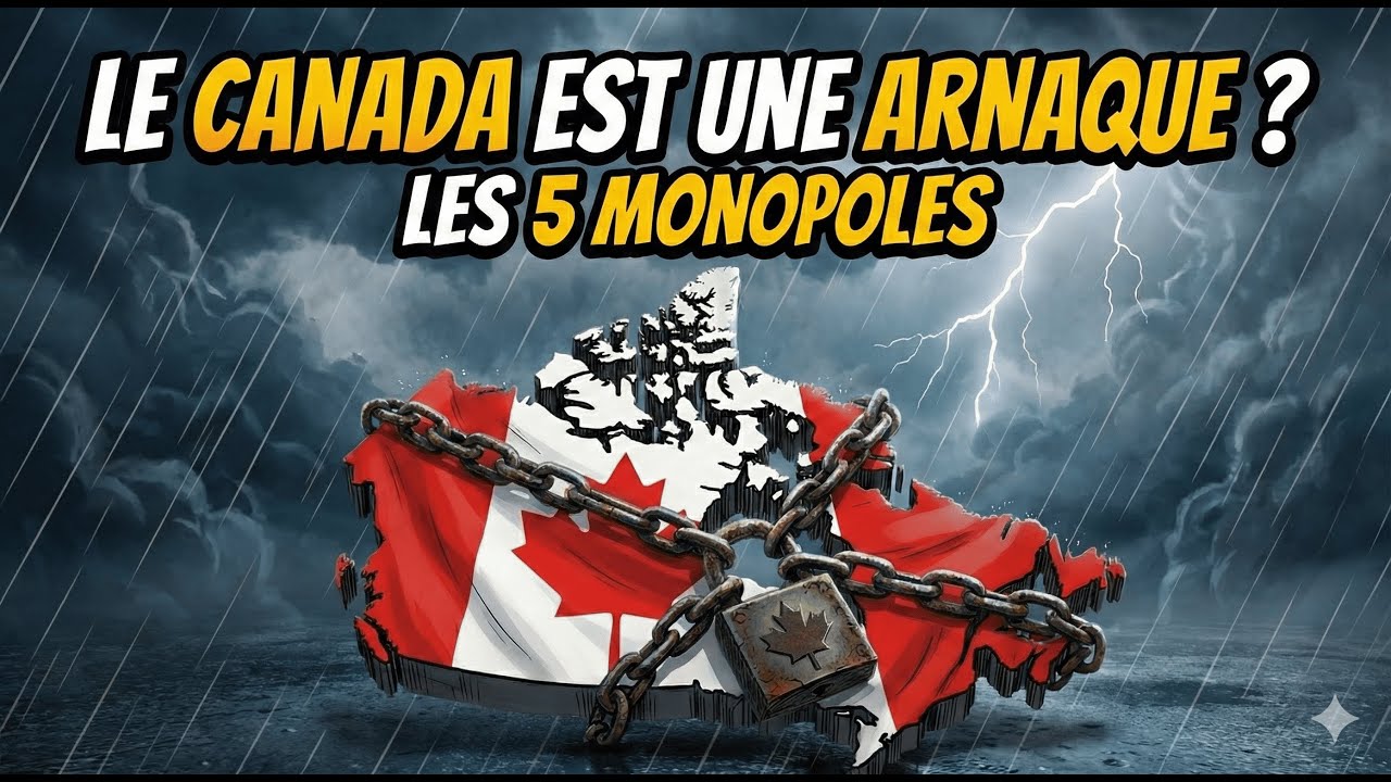 LE CANADA EST UNE ARNAQUE ? 5 Monopoles qui 