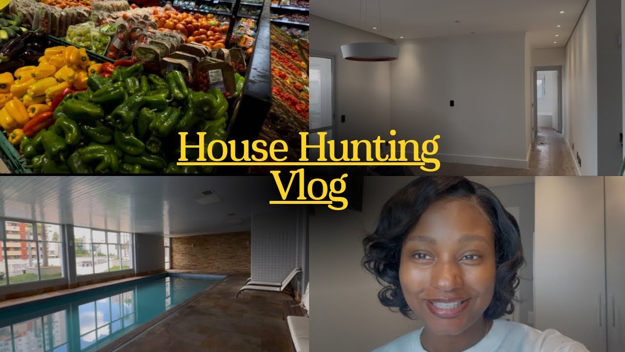House Hunting In Brazil | My First Few Weeks Living In Brazil | Grocery Shopping