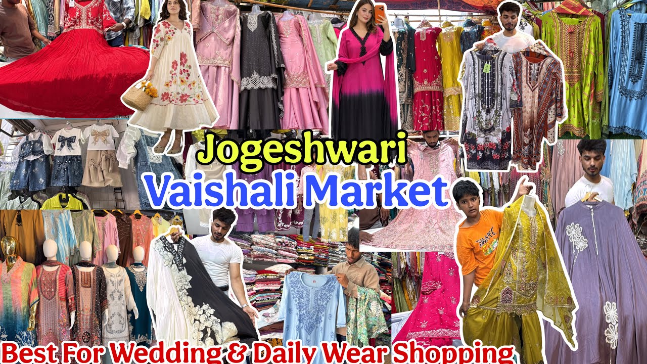 Jogeshwari Vaishali Market 🛍️ | Best Wedding Shopping Under Budget✨ Mini Nakhuda Mohalla in Mumbai