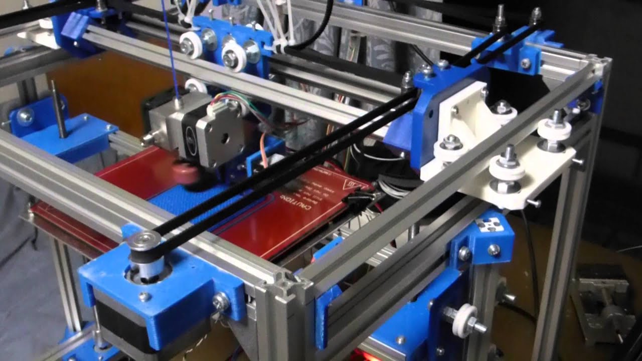 Core XY 3D Printer Cheap Roller Style No.24 (H-Belt H-Bot)