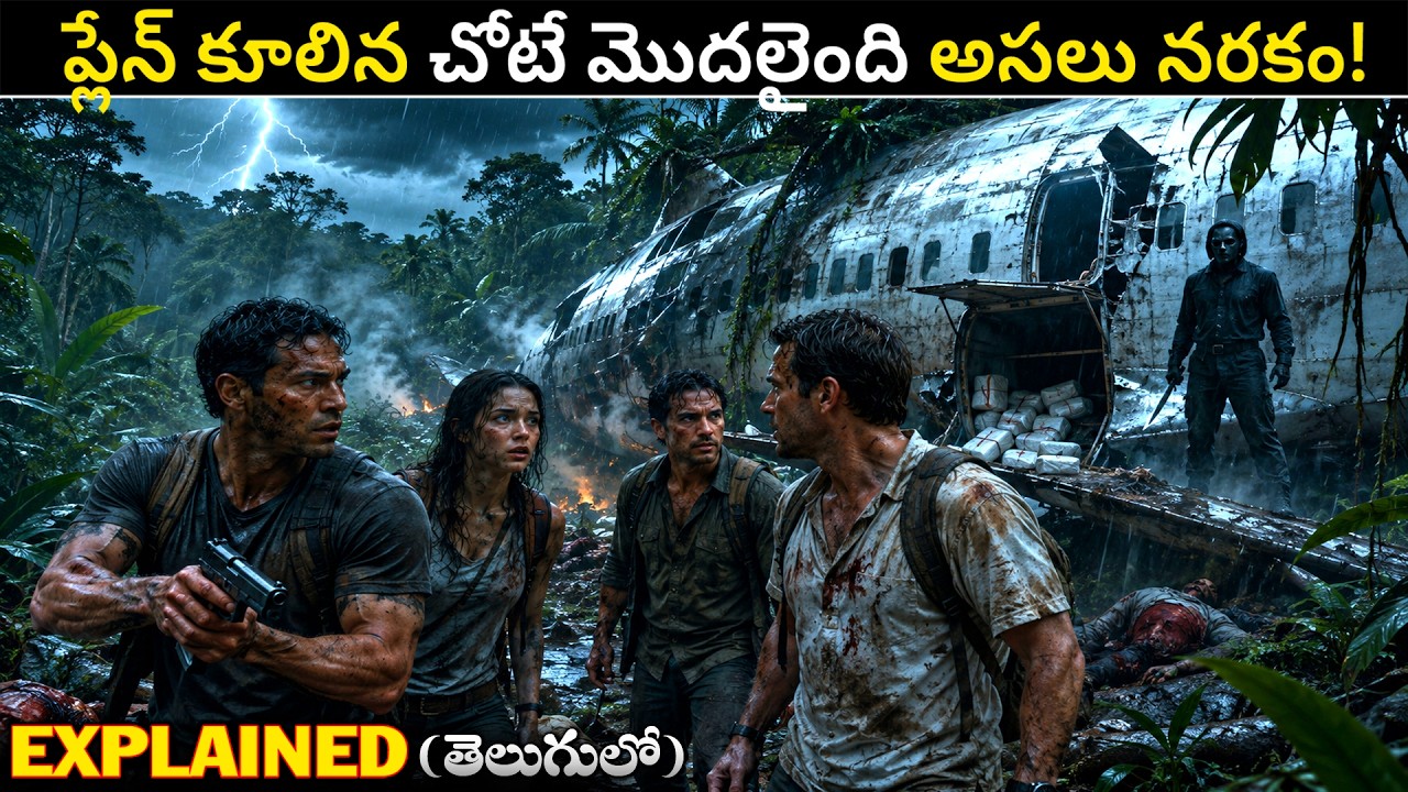 ప్లేన్ కూలిన చోటే మొదలైంది అసలు నరకం! | Movie Explained in Telugu |Movie guts| #motivation