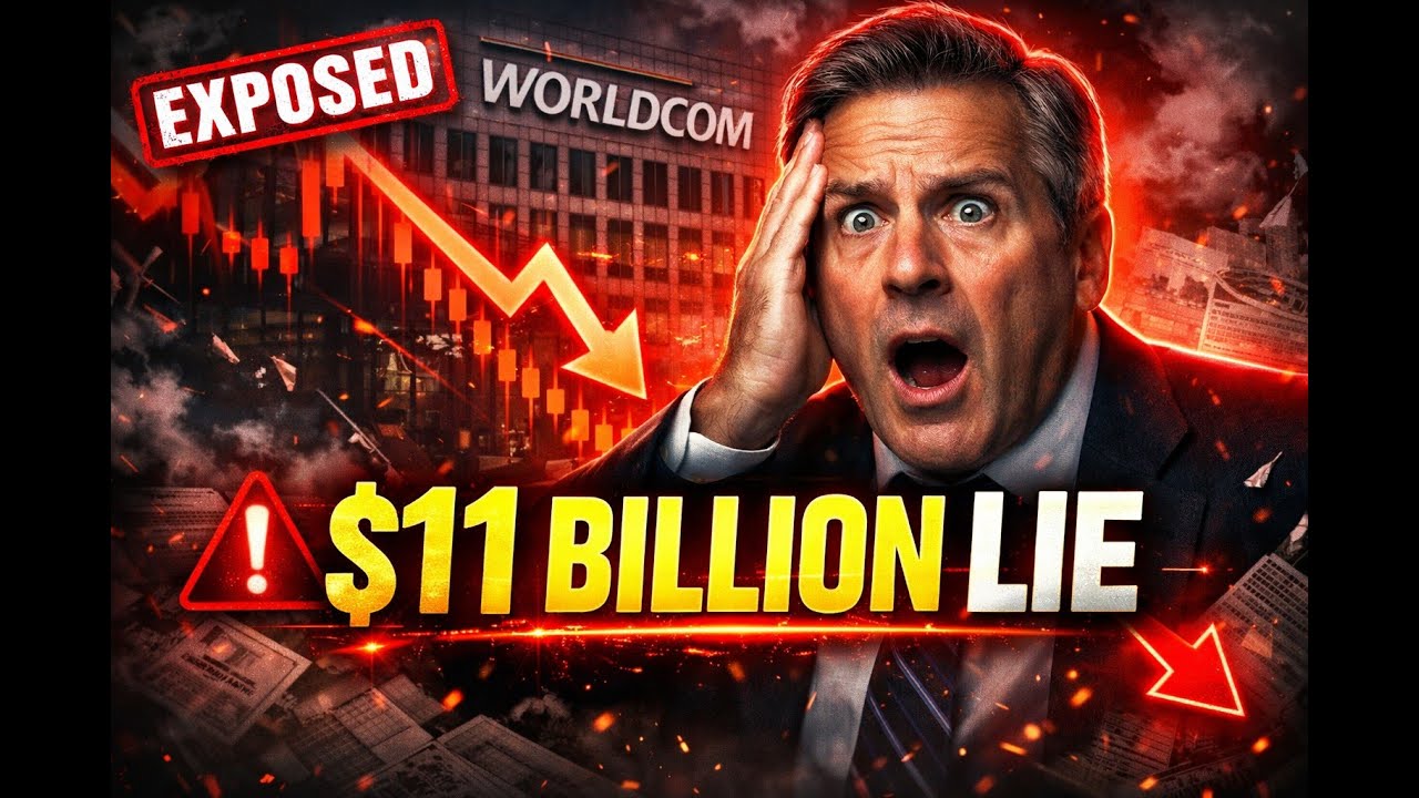How WorldCom Collapsed | America&rsquo;s Largest Accounting Fraud Explained #ushistory #financialscandal