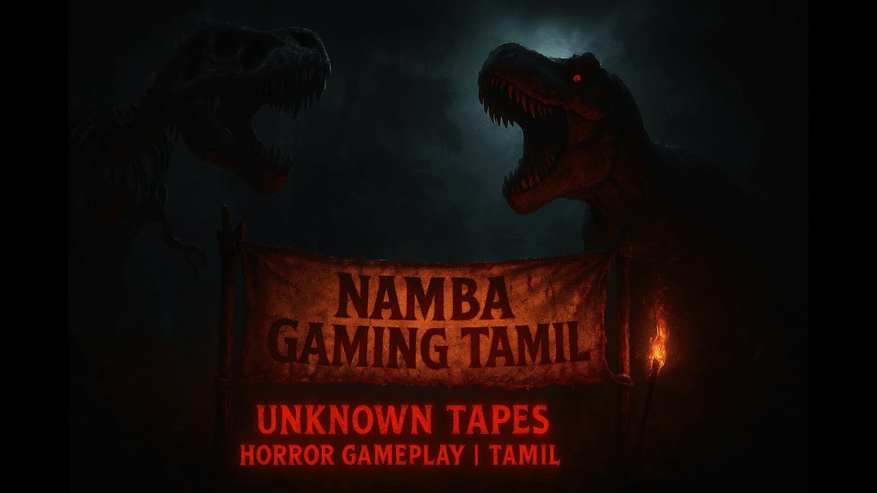 🦖 Unknown Tapes Tamil Horror Gameplay | Dark Dinosaur Horror 🎮 | Namba Gaming Tamil 