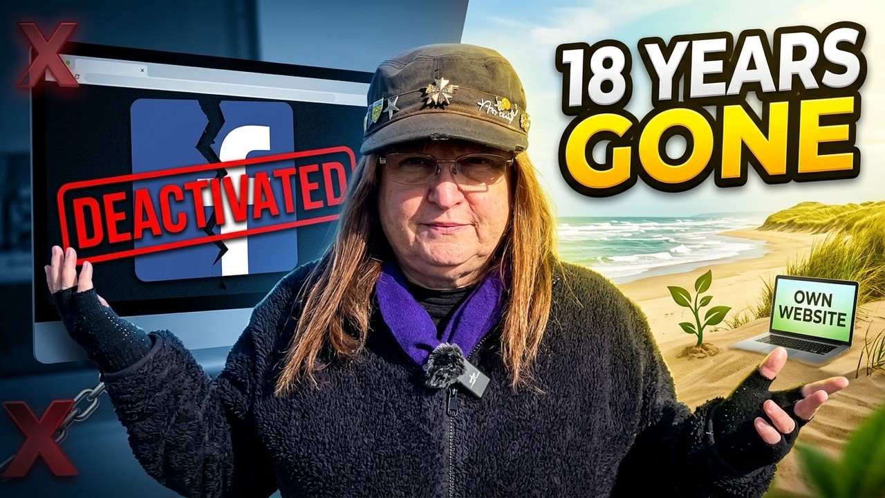 Facebook DEACTIVATED After 18 Years - NO WARNING | Here's How I'm Thriving Without It
