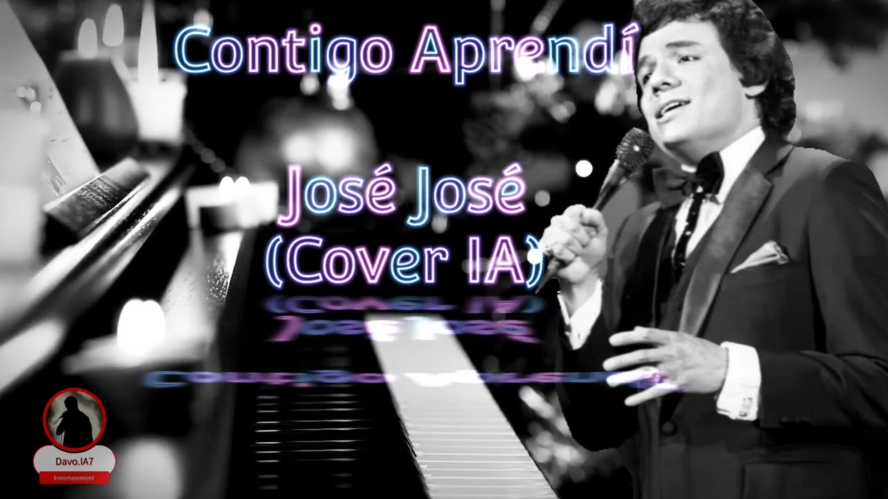 Contigo Aprendí - José José ( Cover IA)