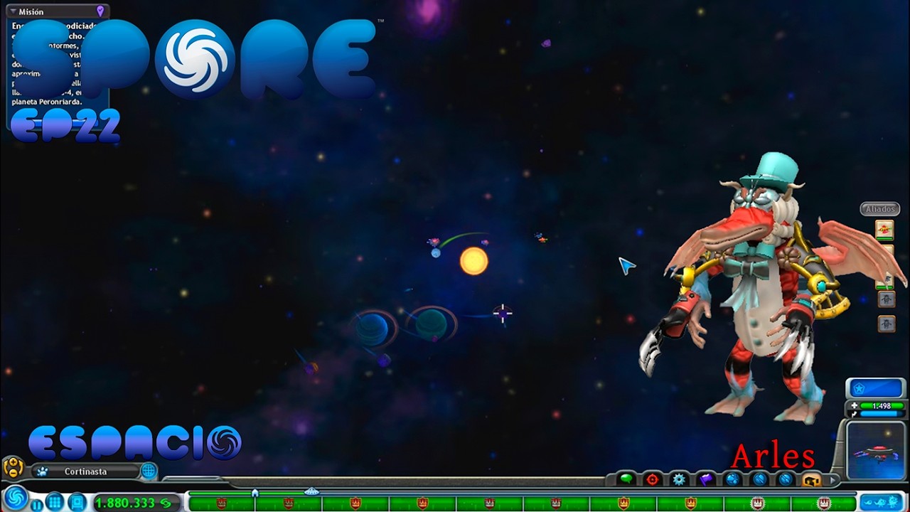 Spore EP22『Otro gameplay más de Spore Aventuras Galácticas』