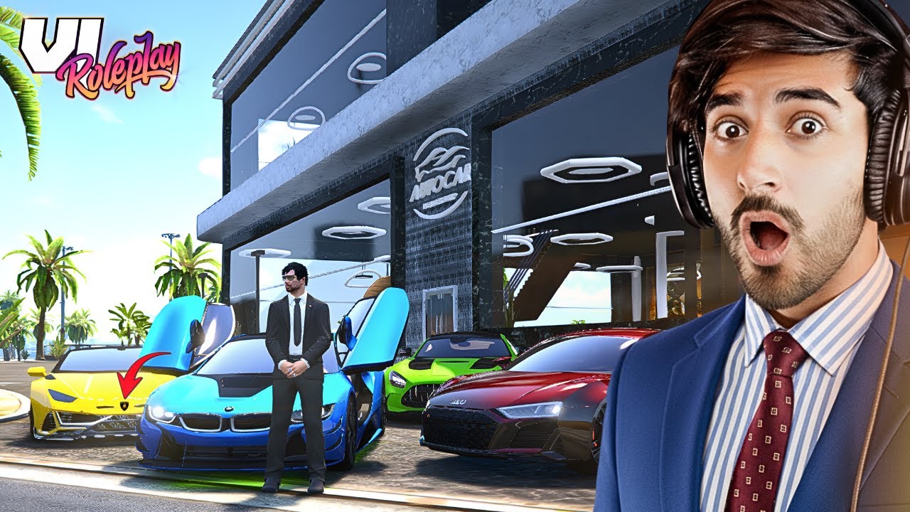 IMPORTING SUPER CARS FOR NEW SHOWROOM !  - GTA VI Roleplay #11