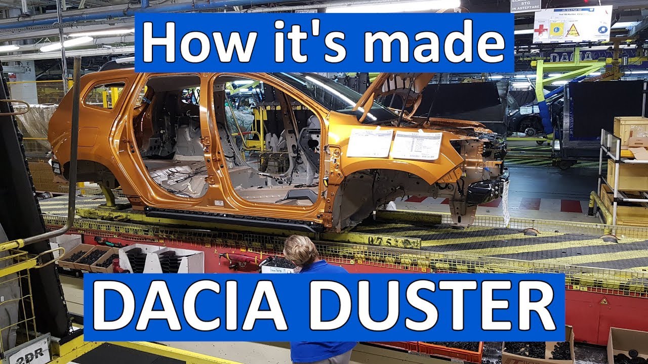 How it's made: Dacia Duster la Mioveni