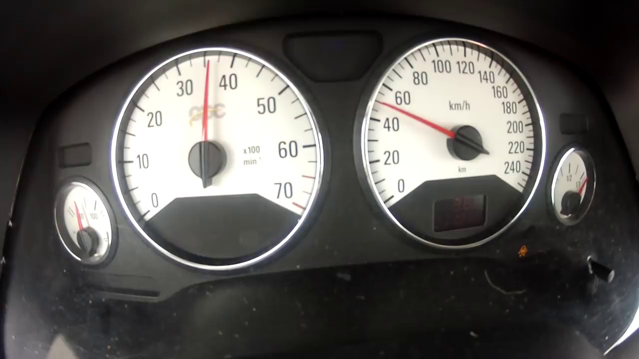 Opel Zafira A OPC turbo 0-300