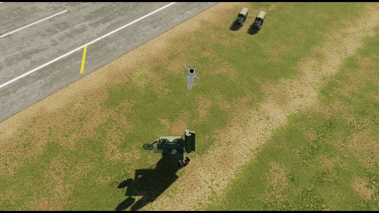 DCS JF-17 Utilisation du missile LD 10 Anti SAM en mode ACT