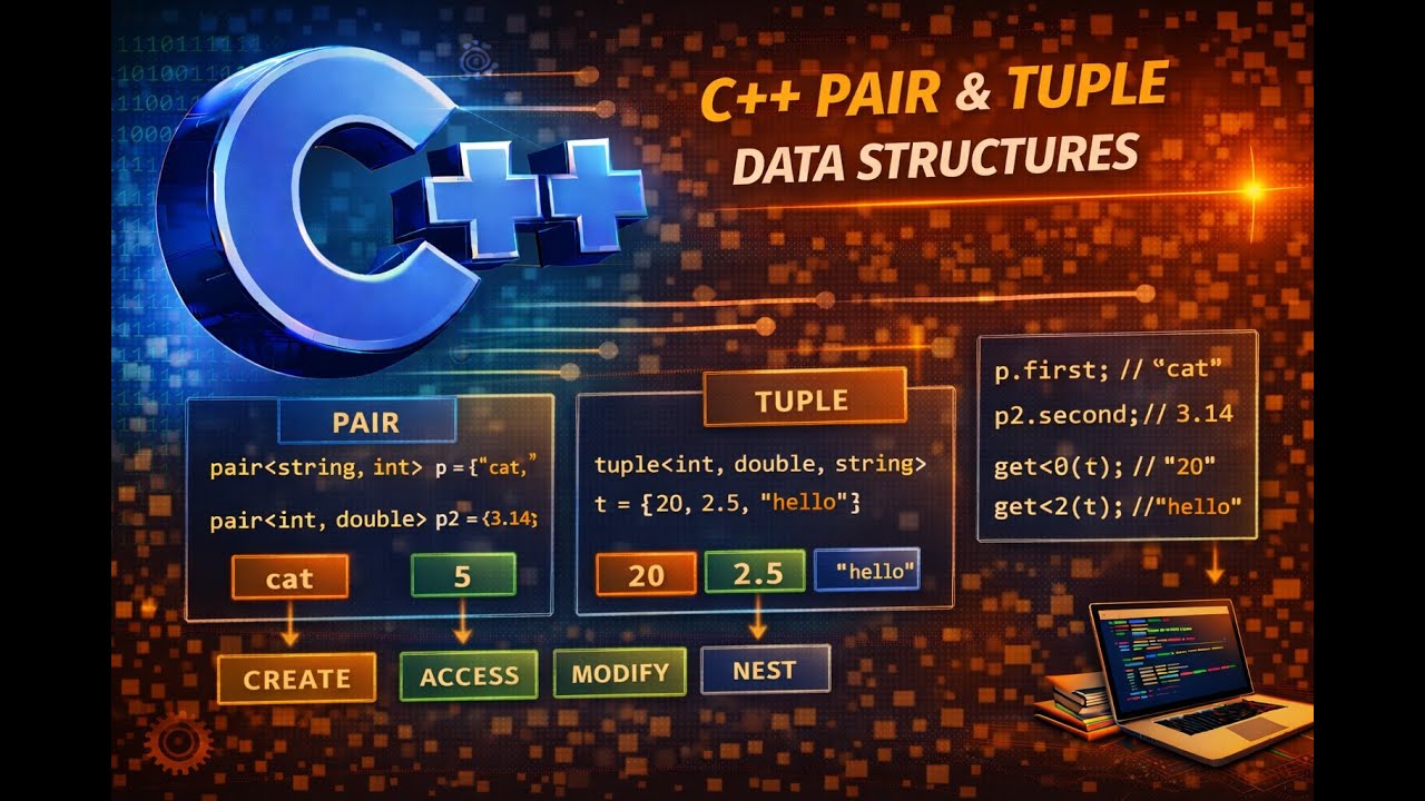 Video - C++ Pair and Tuple Library Tools