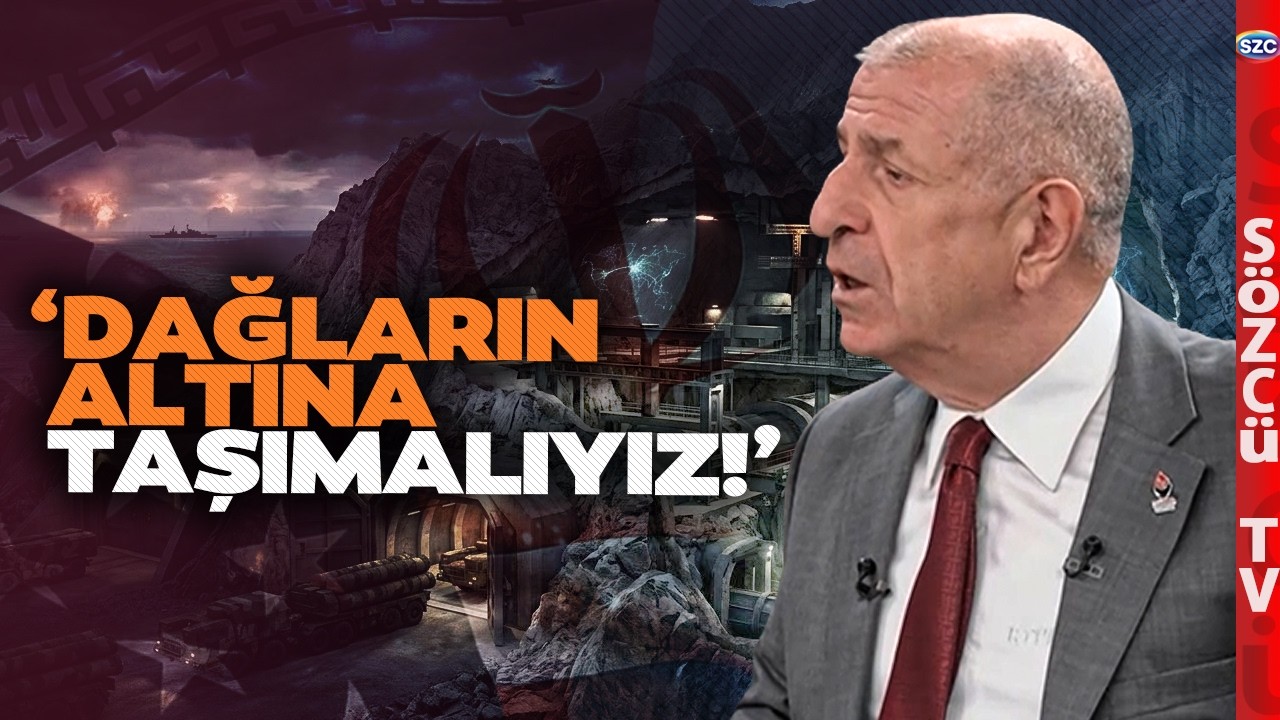 Ümit Özdağ'dan Uyarı! 'Dağların Altına Taşımalıyız' Dedi! O Detaya Dikkat Çekti! İran ABD Analizi