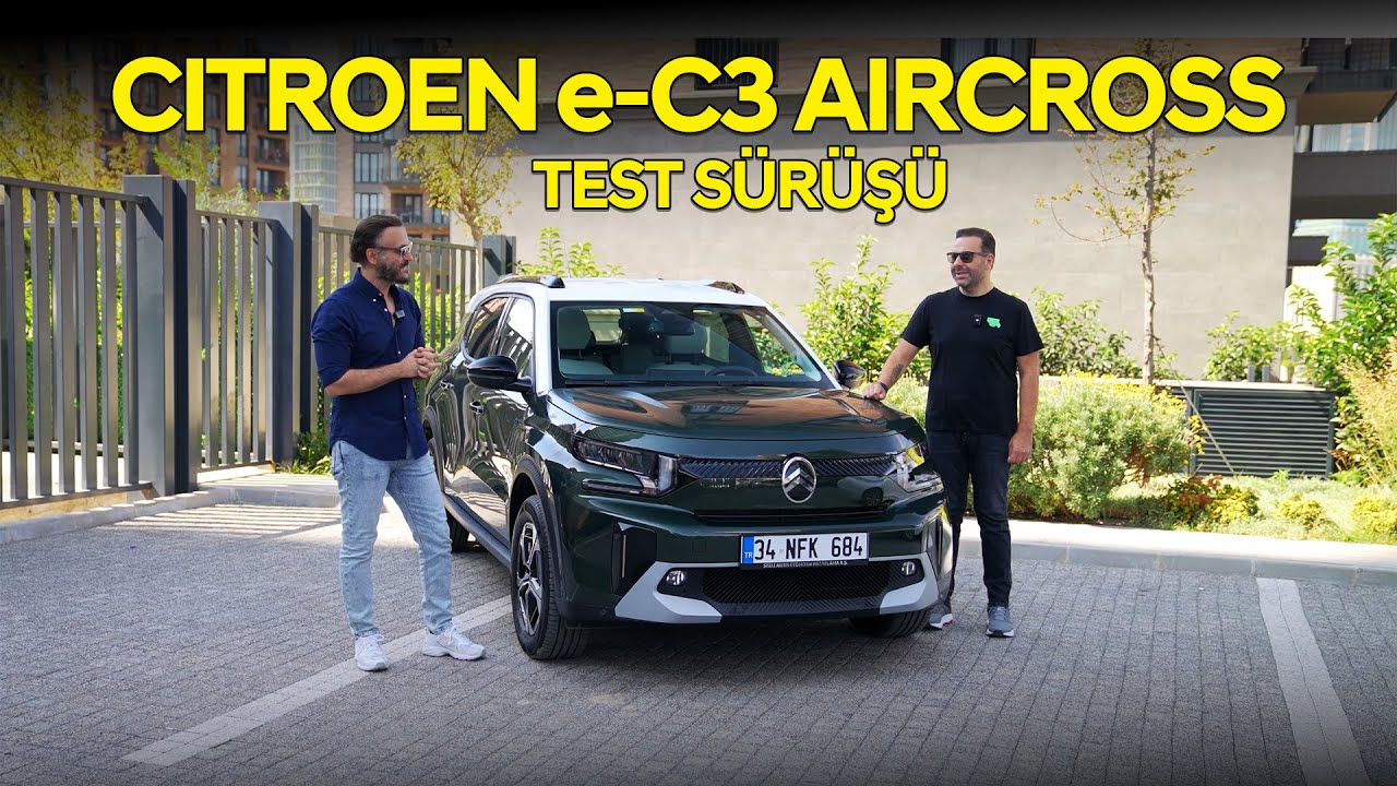 Citroen e-C3 Aircross Test Sürüşü | İstanbul'da bir gün geçirdik!
