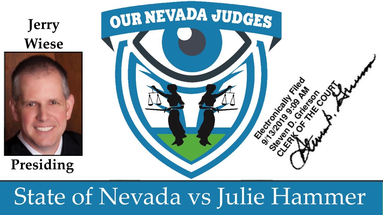 Event: The State of Nevada vs. Julie Hammer