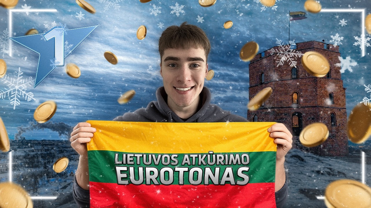 💛💚❤️ ATKŪRIMO EUROTONAS! | 1€ – 2MIN⌚ | #1 DIENA 📅