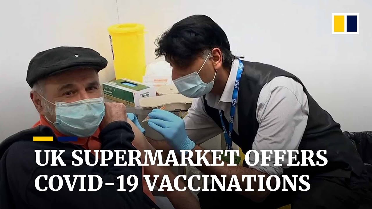 Coronavirus: UK supermarket chain providing Covid-19 vaccination centre under NHS programme