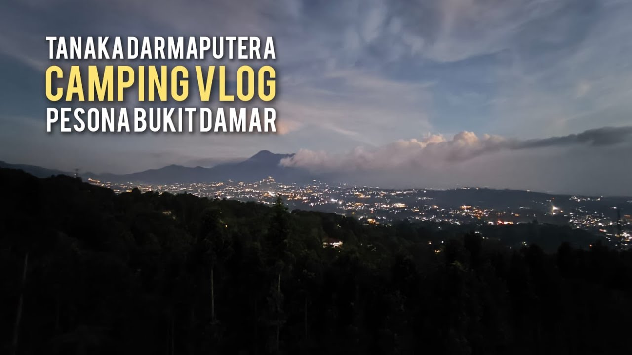 Camping Vlog | Solo Camp Dengan View Terbaik | Pesona Bukit Damar #camping #solocamping 