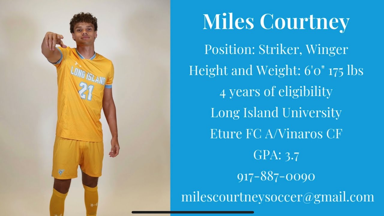 Miles Courtney D1 LIU Highlight Video