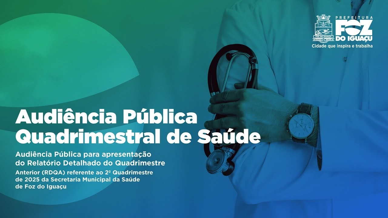 Audiência Pública  - 3° Quadrimestre de 2025 para avaliação do cumprimento das metas fiscais da SMSA