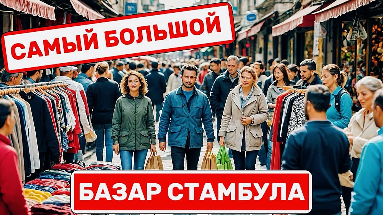 САМЫЙ БОЛЬШОЙ БАЗАР ВЕЩЕЙ в СТАМБУЛЕ,Цены от 1 $,Делаем обзор цен.