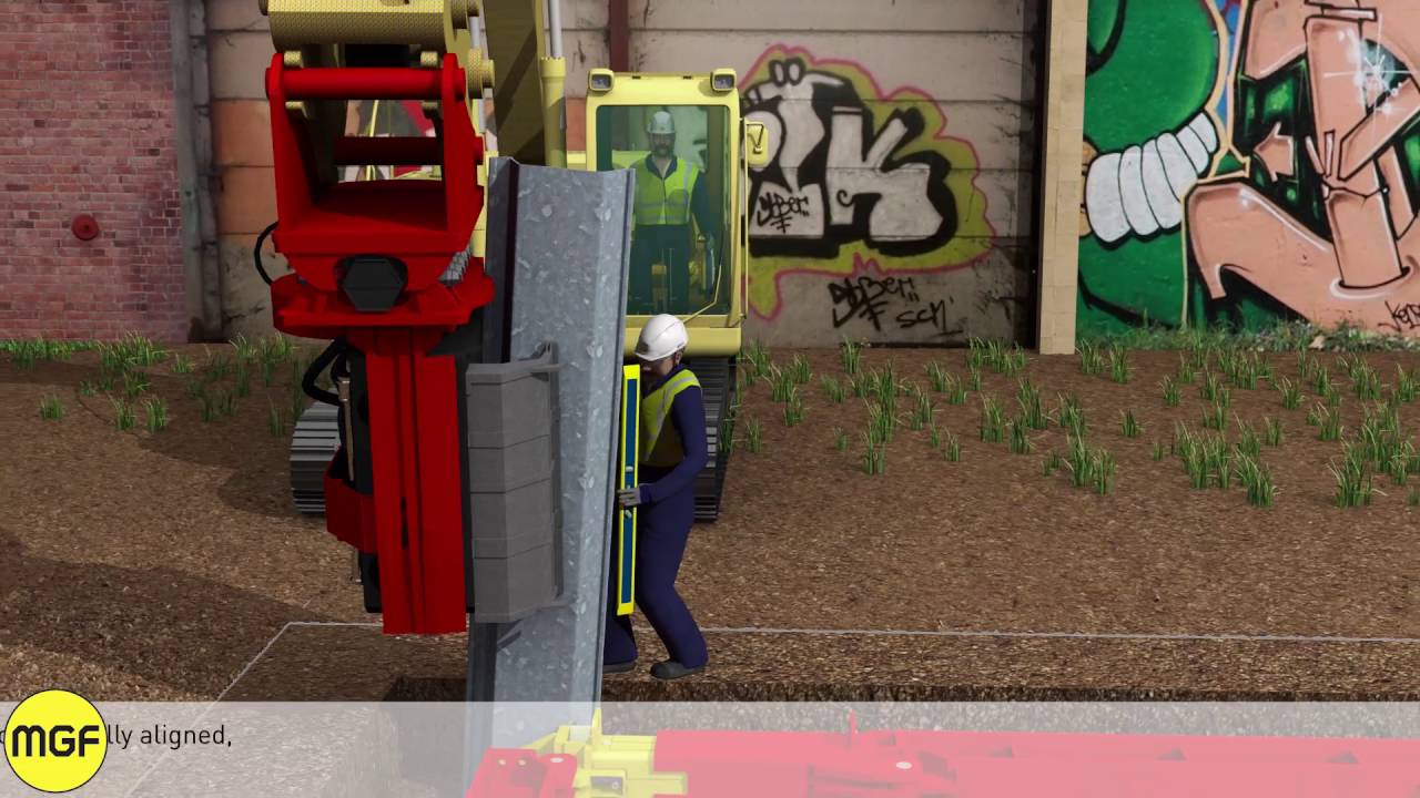 MGF | Sheet Piling - Pre-Drive | Safe System of Work
