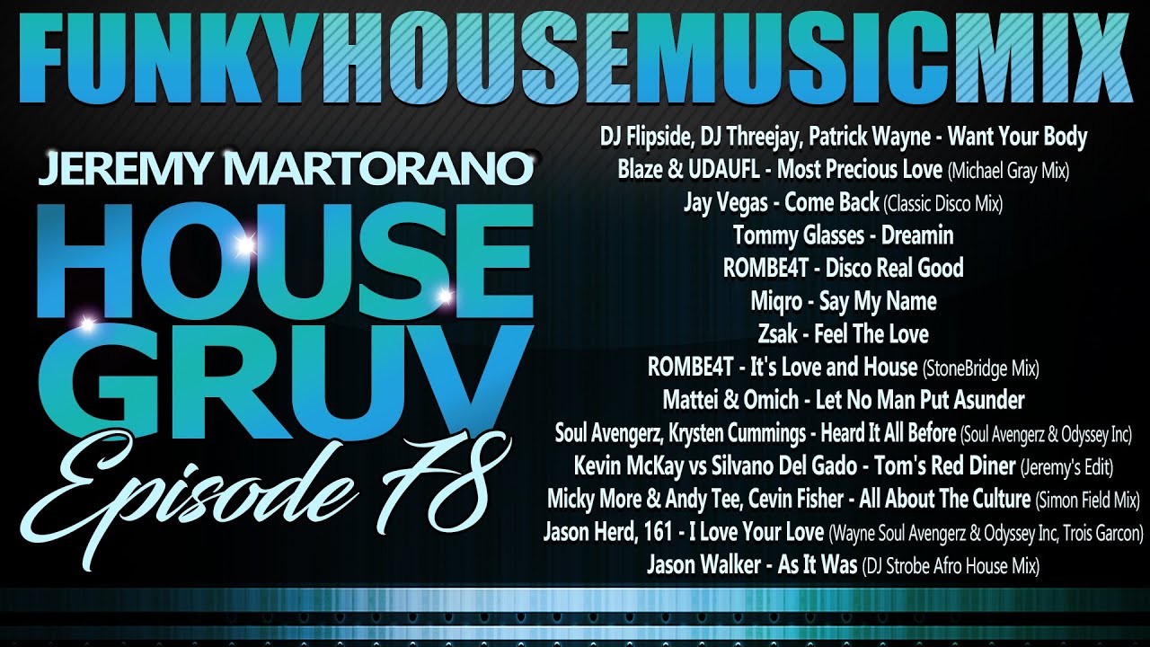 HOUSE GRUV 78 🎵 Funky House Music DJ MIX 🎵 #housemusic - DJ Jeremy Martorano