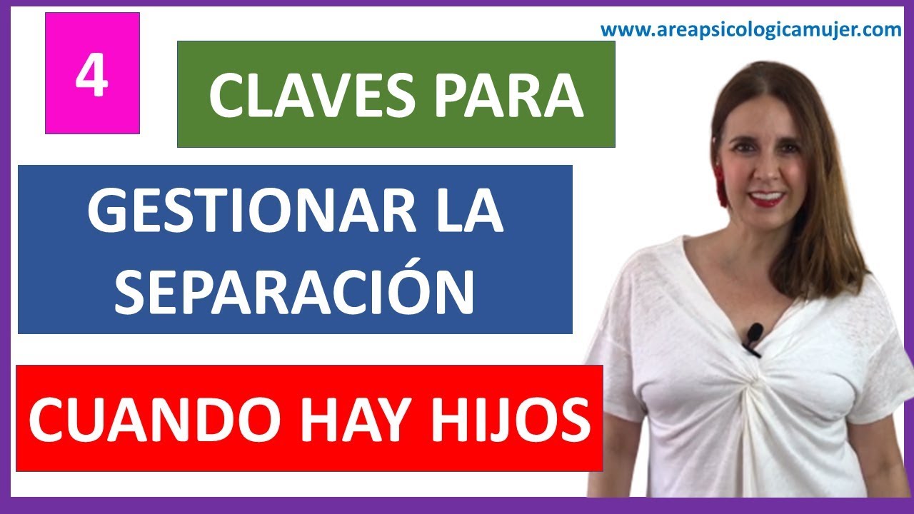 Divorcio con hijos. Claves para TRATAR con tu EX cuando hay HIJOS
