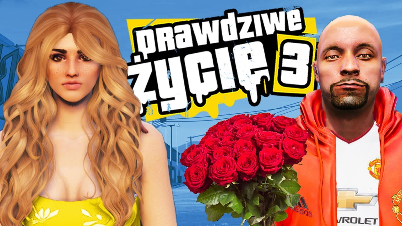 GTA V PRAWDZIWE ŻYCIE #94 KRYSTIAN ma DZIEWCZYNĘ! 💐