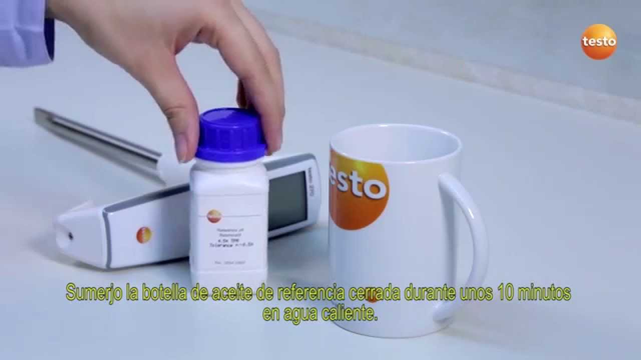 Calibración y ajuste del testo 270