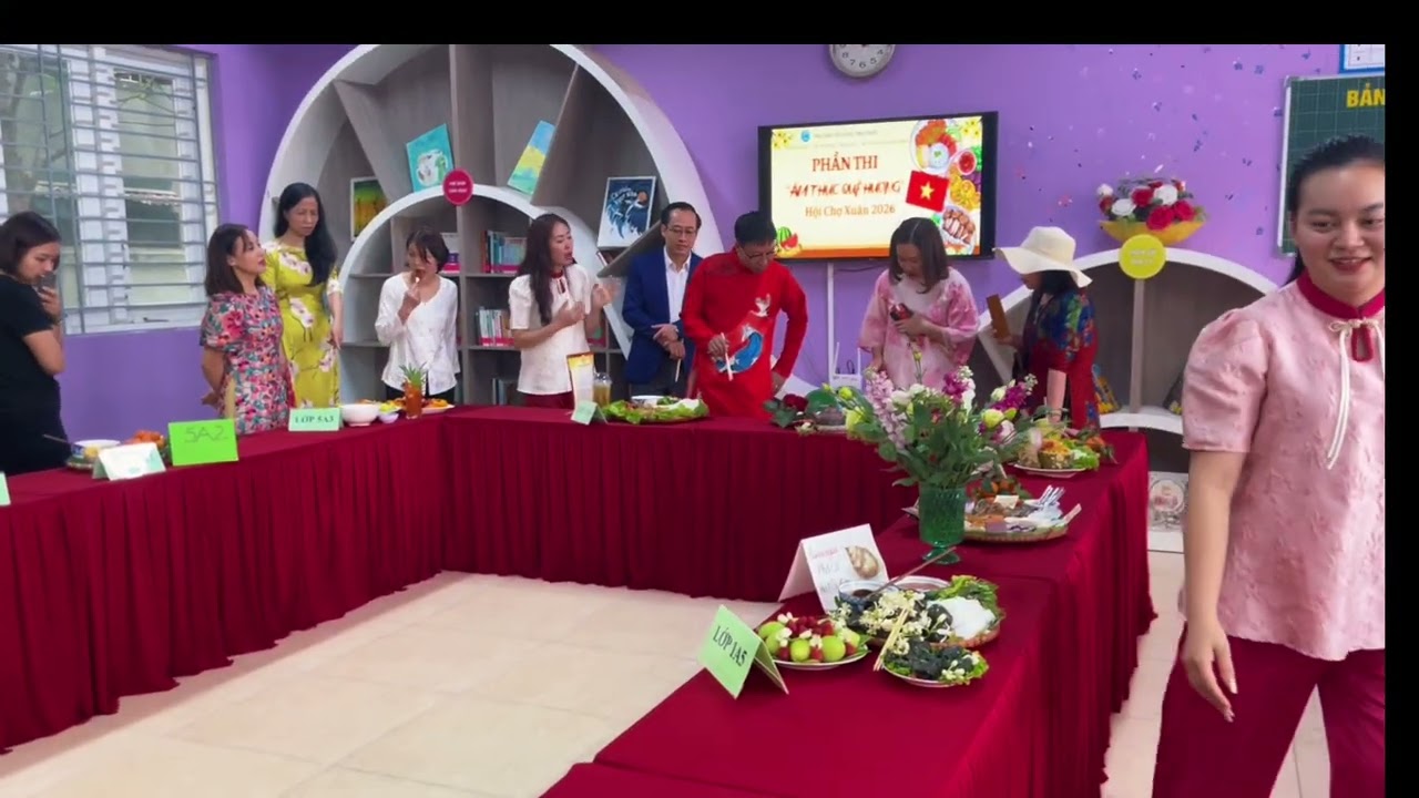 Hội chợ Xuân 2026 - Trường Tiểu Học Tân Triều