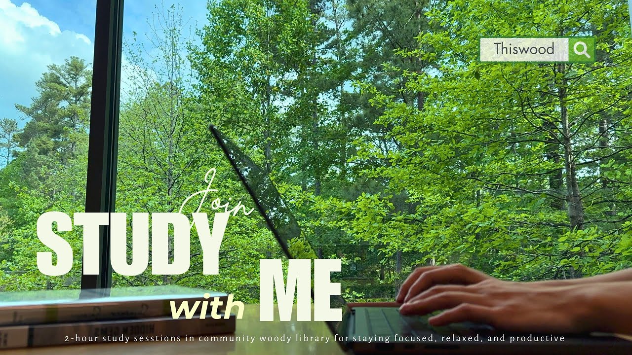 2-HOUR STUDY WITH ME / 🌧️ Rain Sound & Calm Lofi / 📚 Focus ADHD & Deep Work/ Pomodoro 30-5