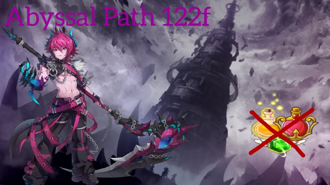 Dio - Abyssal Path 122f (no potions)  - Grand Chase Classic