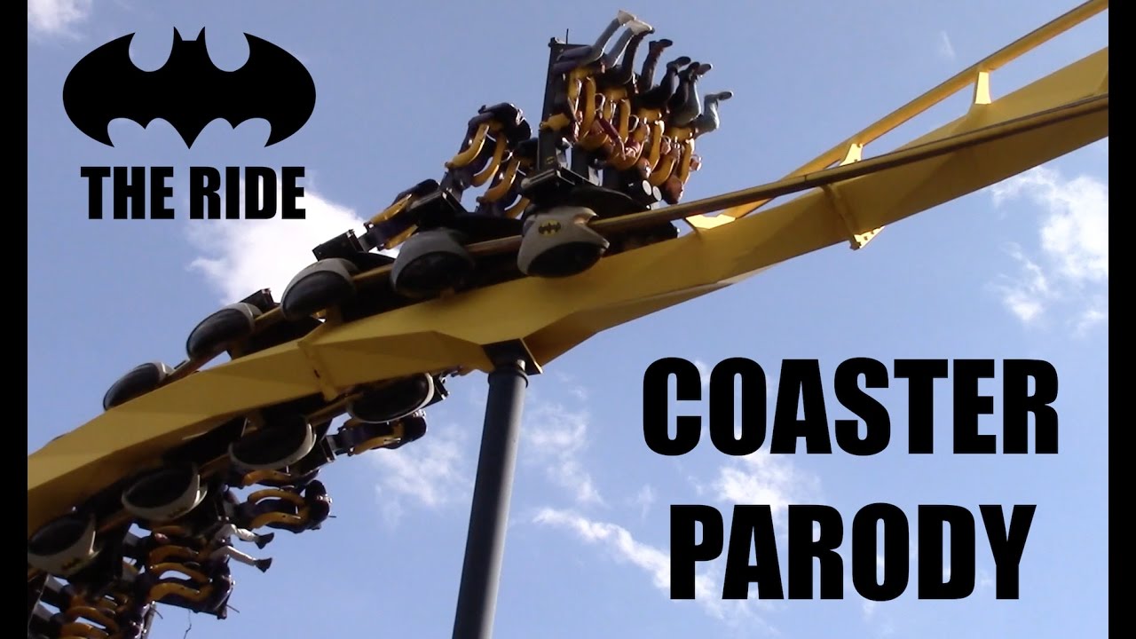 Coaster Parody- Batman: The Ride at Six Flags Amusement Parks