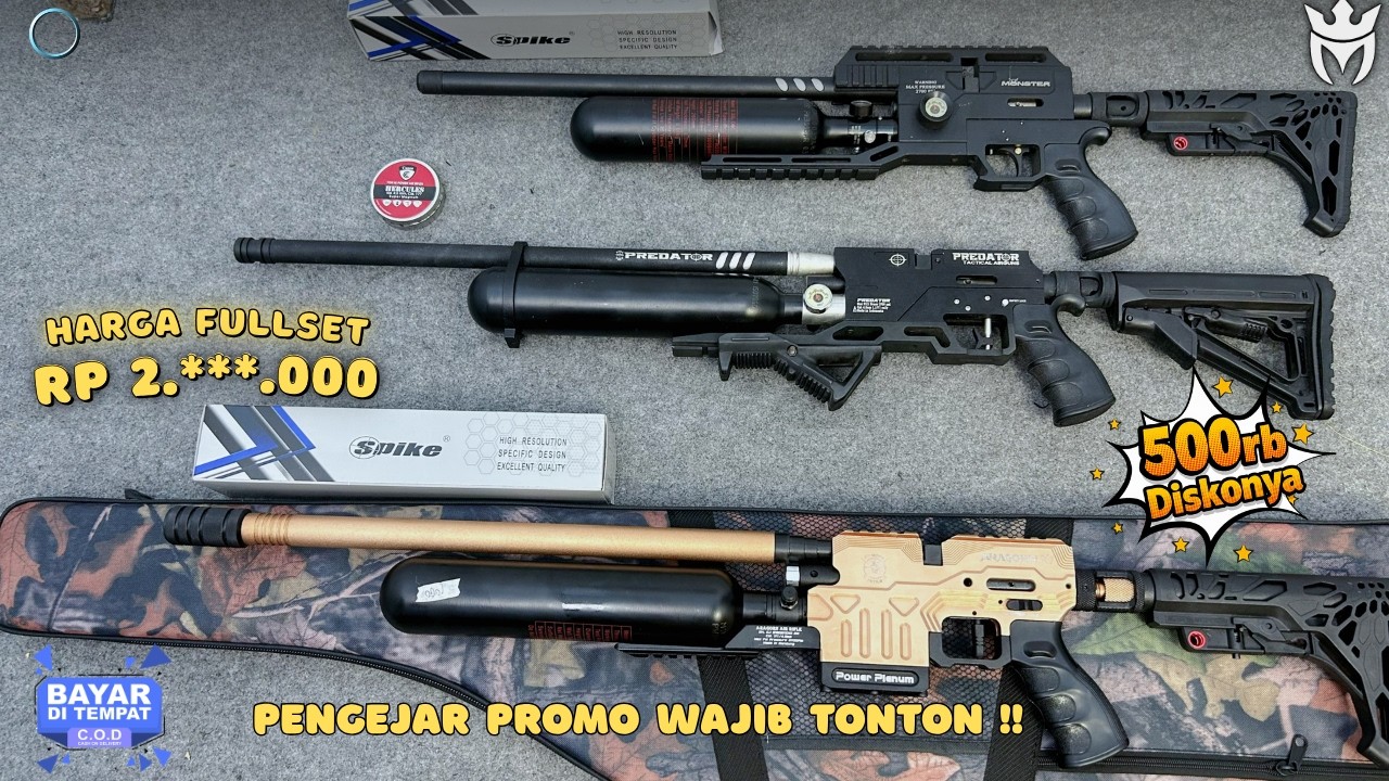 HARGA FULLSET BOCAP PREDATOR TERBARU 2026 !! MULAI 2jt SAJA DAPAT BOCAP PREDATOR FULLSET !!