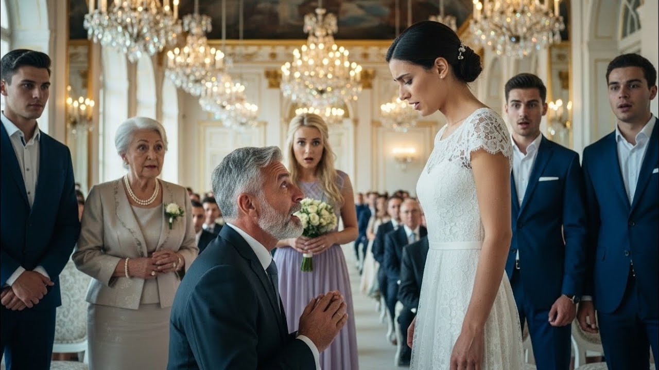 Todos Miraron a la Mujer Sencilla… Hasta que el Padre del Novio Dijo Señora