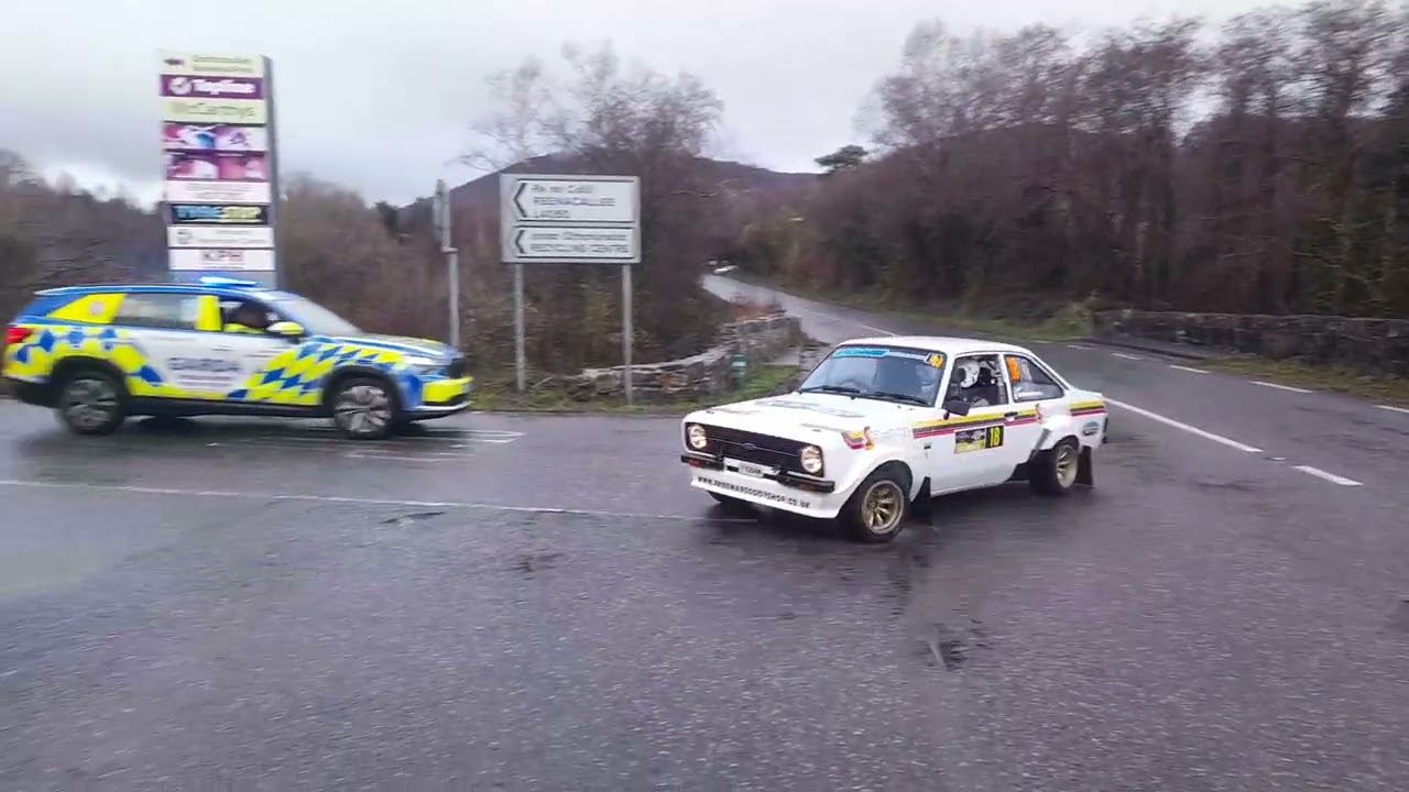 Historic Rally 2025 Lakes( SS 1 Finish).