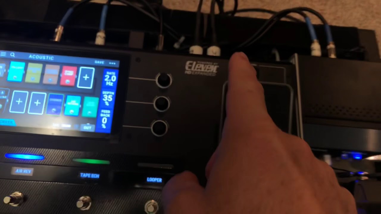 HeadRush Pedal Board Setup for Live Performance. Part 1