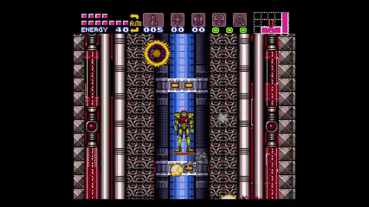 Super Metroid Redesign - The escape