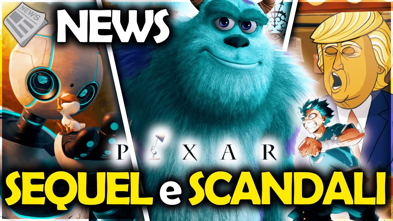 PIXAR ANNUNCIA MONSTER & CO 3 ALTRI SEQUEL?!  ULTIME NEWS sui CARTONI ANIMATI (e non)