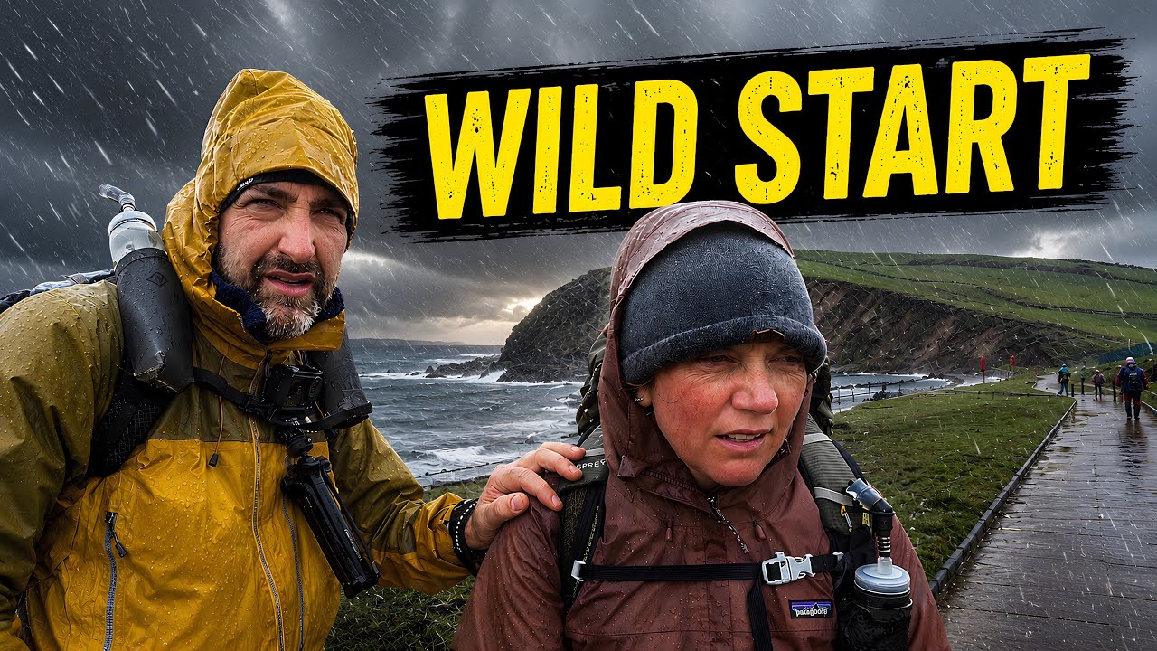 Storm Winds Nearly Broke Us Already | Day 1 Coast to Coast Walk UK