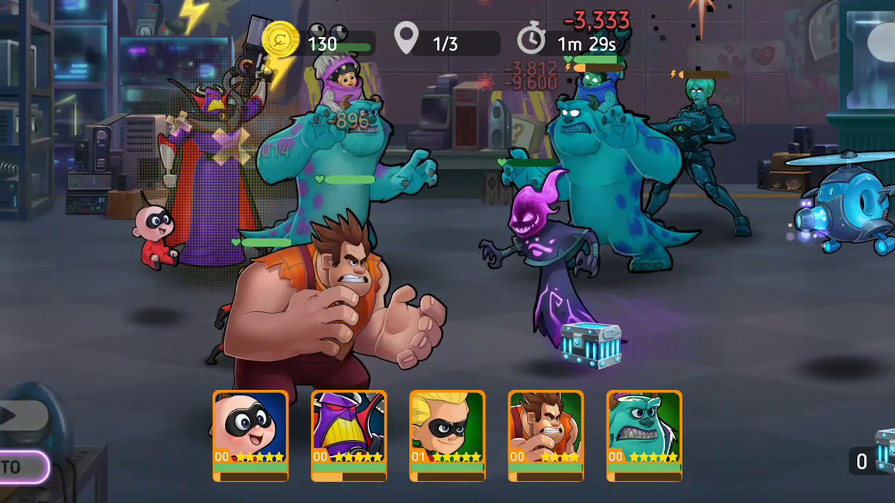 Disney Heroes: Battle Mode Chapter 12: Data Line (P1)