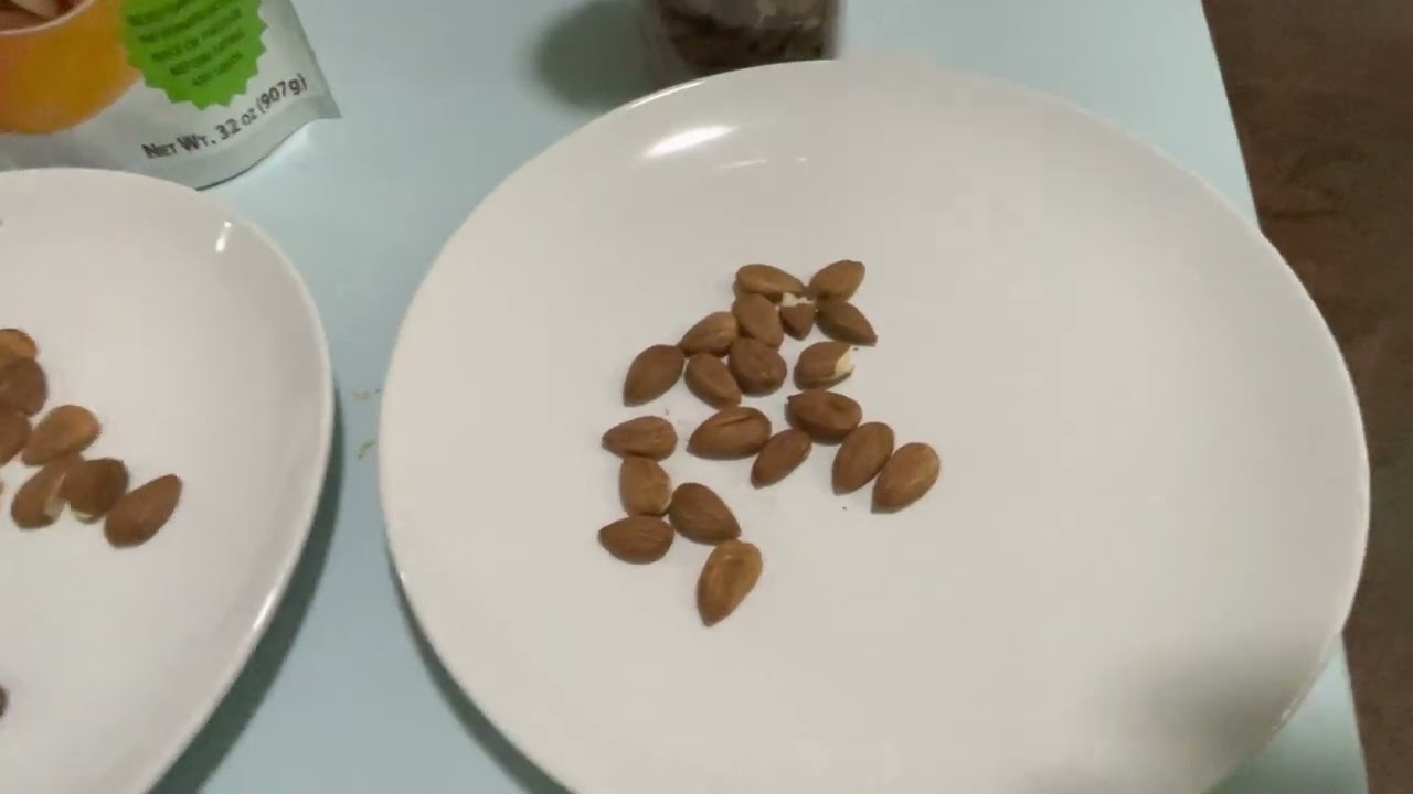 Fake and authentic Apricots seeds