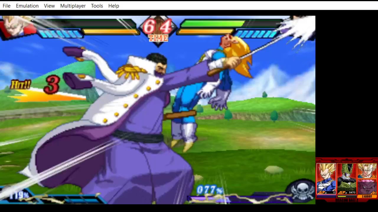 Dragon Ball Z Extreme Butoden x One Piece Great Pirate Colosseum Online: vs Griffy (10-28) part 1