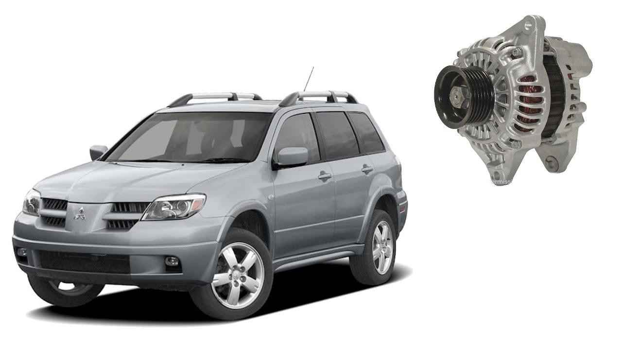 how to change the alternator on a 2003 Mitsubishi Outlander (4G64)