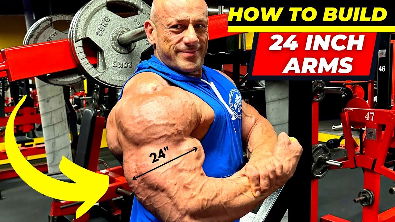 How to build 24 inch arms? | Jak zbudować 60cm biceps?