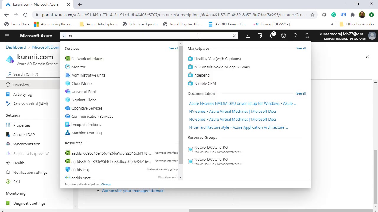 Как присоединить виртуальную машину Azure к домену Azure AD