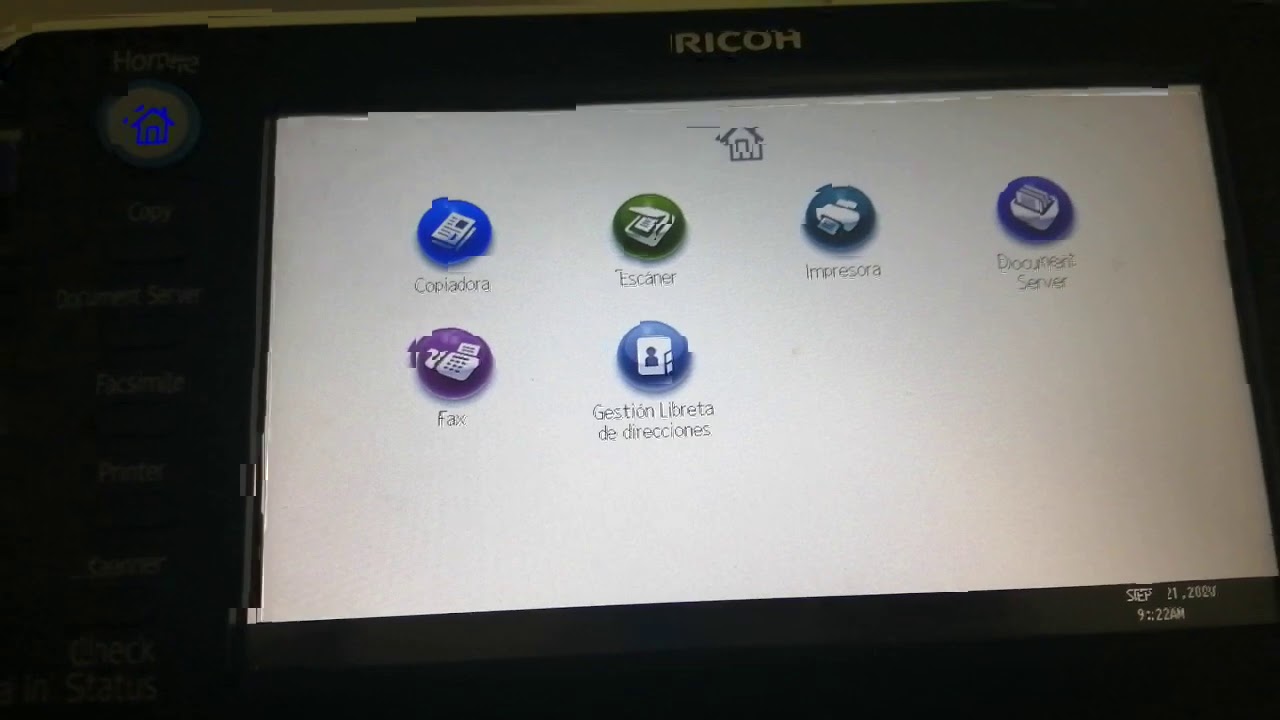 COMO REDUCIR O AMPLIAR EN UNA IMPRESORA RICOH
