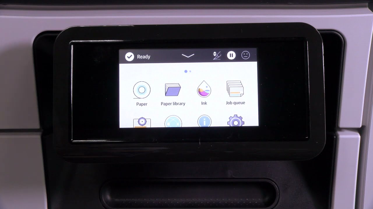 How to load media and install cartridges HP DesignJet Z9 Pro